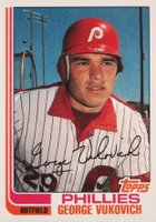 1982 Topps #389 George Vukovich Baseball Card