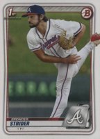 2020 Bowman Draft #BD20 Spencer Strider Baseball Card