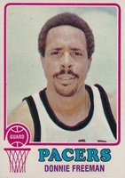 1973 Topps #254 Donnie Freeman Basketball Card