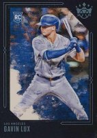 2020 Panini Diamond Kings #76 Gavin Lux Blue Frame Baseball Card