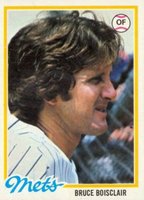 1978 Topps #277 Bruce Boisclair Baseball Card