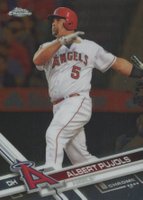 2017 Topps Chrome #65 Albert Pujols Baseball Card