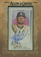2020 Topps Allen & Ginter Mini Autographs #MAFT Fernando Tatis Jr. Baseball Card