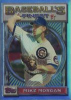 1993 Finest #188 Mike Morgan Refractor Baseball Card