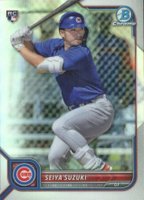 2022 Bowman Chrome #69 Seiya Suzuki Refractor Baseball Card