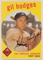 1959 Topps #270 Gil Hodges Baseball Card