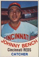 1977 Hostess #6 Johnny Bench Hand Cut Baseball Card