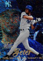 1998 Flair Showcase #14 Derek Jeter Row 1 Baseball Card