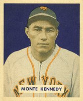 1949 Bowman #237 Monte Kennedy Baseball Card