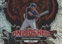 2023 Panini Donruss Unleashed #U20 Jasson Dominguez Vector Baseball Card