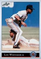1992 Leaf #391 Lou Whitaker Baseball Card