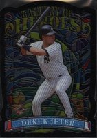 1998 Topps Gallery Gallery of Heroes #GH2 Derek Jeter Baseball Card