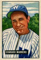 1951 Bowman #206 Connie Marrero Baseball Card
