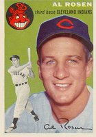 1954 Topps #15 Al Rosen Baseball Card