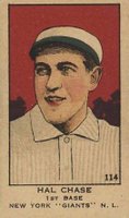 1919 Strip Card #114 Hal Chase Baseball Card