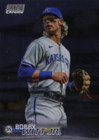 2023 Topps Stadium Club #112 Bobby Witt Jr. Chrome Baseball Card