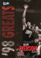 1997 Ultra #258G Allen Iverson Gold Medallion Basketball Card