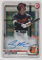 2020 Bowman Paper Prospect Autographs #PAAR Adley Rutschman Baseball Card
