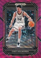 2023 Panini Prizm Draft Picks #76 Chet Holmgren Purple Wave Basketball Card