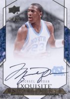2012 Upper Deck Exquisite Collection Endorsements #EE-MI Michael Jordan Basketball Card