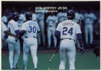 1991 Country Hearth Mariners #28 Ken Griffey Jr./Ken Griffey Sr. Baseball Card