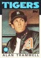 1986 Topps #130 Alan Trammell Baseball Card