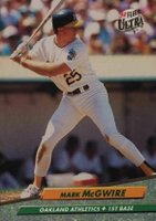 1992 Ultra #115 Mark McGwire Baseball Card