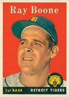 1958 Topps #185 Ray Boone Baseball Card