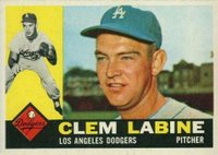 1960 Topps #29 Clem Labine Baseball Card
