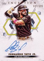 2022 Topps Inception Rookie and Emerging Stars Autographs #BRESFT Fernando Tatis Jr. Baseball Card