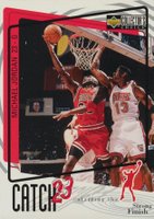 1997 Collector's Choice  #194 Michael Jordan Catch 23-Strong Finish Basketball Card