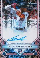 2024 Bowman Sterling Rookies Autographs #RACR Ceddanne Rafaela Sterling Silver Refractor Baseball Card