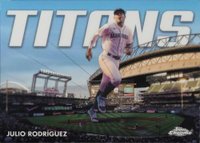2023 Topps Chrome Topps Chrome Titans #CT17 Julio Rodriguez Update Baseball Card