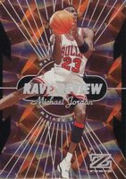 1997 Skybox Z-Force Rave Reviews #6 Michael Jordan Basketball Card