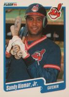 1990 Fleer Update #U-89 Sandy Alomar Baseball Card