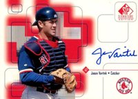 1999 SP Signature Autographs #JV Jason Varitek Baseball Card