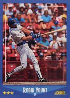 1988 Score #160 Robin Yount Baseball Card