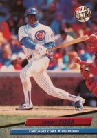 1992 Ultra #476 Sammy Sosa Baseball Card