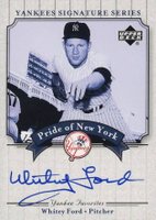 2003 Upper Deck Yankees Signature Series Pride of NY Autograph #PN-WF Whitey Ford Baseball Card