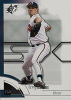 2002 SPx #45 Greg Maddux Baseball Card