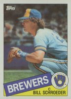 1985 Topps #176 Bill Schroeder Baseball Card