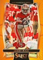 2016 Panini Select #93 Jerry Rice Orange Prizm Football Card