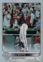2022 Topps Chrome #129 Juan Soto Refractor Baseball Card