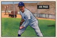 1951 Bowman #217 Joe Page Baseball Card