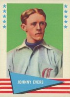 1961 Fleer #23 Johnny Evers Baseball Card