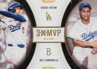 2025 Topps Welcome to the Club 3X MVP 3X MVP Dual #D8 Roy Campanella/Shohei Ohtani Baseball Card