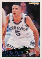 1994 Fleer #268 Jason Kidd Basketball Card