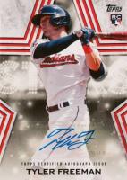 2023 Topps Baseball Stars Autographs #BSATFR Tyler Freeman Baseball Card