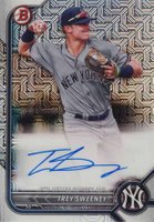 2022 Bowman Chrome Mega Box Autographs #TS Trey Sweeney Baseball Card