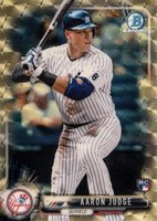 2017 Bowman Chrome Mini #32 Aaron Judge Bowman Rookies-Superfractor 1/1 Baseball Card